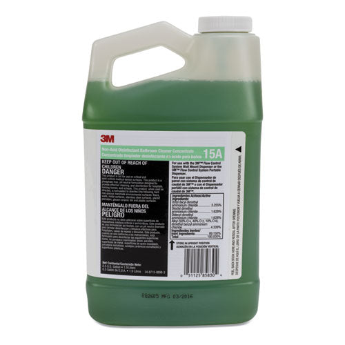 3M™ Non-acid Disinfectant Bathroom Cleaner Concentrate, 0.5 Gal Bottle, 4-carton freeshipping - TVN Wholesale