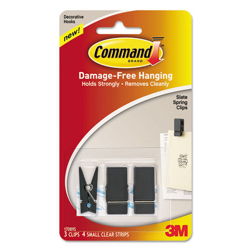 Command™ Spring Hook, 1 1-8w X 3-4d X 3h, White, 1 Hook-pack freeshipping - TVN Wholesale