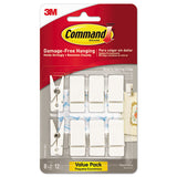 Command™ Spring Hook, 1 1-8w X 3-4d X 3h, White, 1 Hook-pack freeshipping - TVN Wholesale