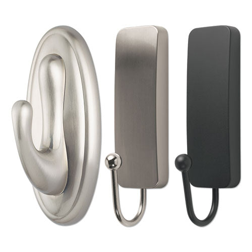 Command™ Decorative Hooks, Traditional, Medium, 1 Hook And 2 Strips-pack freeshipping - TVN Wholesale