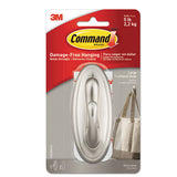Command™ Decorative Hooks, Traditional, Medium, 1 Hook And 2 Strips-pack freeshipping - TVN Wholesale