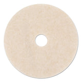 3M™ Ultra High-speed Topline Floor Burnishing Pads 3200, 24" Diameter, White-amber, 5-carton freeshipping - TVN Wholesale