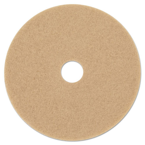 3M™ Ultra High-speed Floor Burnishing Pads 3400, 27" Diameter, Tan, 5-carton freeshipping - TVN Wholesale