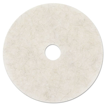 3M™ Ultra High-speed Natural Blend Floor Burnishing Pads 3300, 27" Diameter, White, 5-carton freeshipping - TVN Wholesale