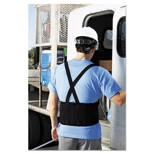 ACE™ Work Belt With Removable Suspenders, One Size Fits All, Up To 48" Waist Size, Black freeshipping - TVN Wholesale