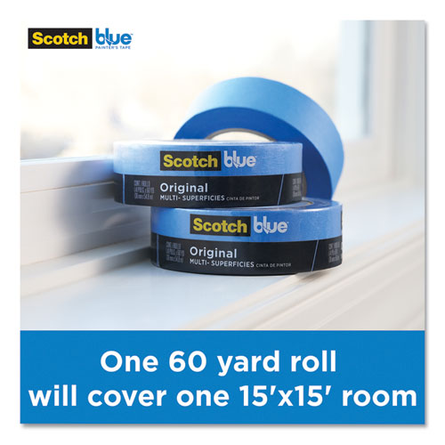 ScotchBlue™ Original Multi-surface Painter's Tape, 3" Core, 2" X 60 Yds, Blue freeshipping - TVN Wholesale