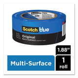 ScotchBlue™ Original Multi-surface Painter's Tape, 3" Core, 2" X 60 Yds, Blue freeshipping - TVN Wholesale