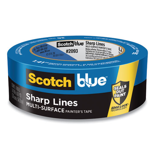 ScotchBlue™ Ultra Sharp Lines Multi-surface Painter's Tape, 3" Core, 1.41" X 45 Yds, Blue freeshipping - TVN Wholesale