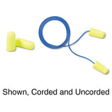 3M™ E·a·rsoft Yellow Neon Soft Foam Earplugs, Corded, Regular Size, 200 Pairs freeshipping - TVN Wholesale