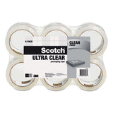 Scotch® Ultra Clear Packaging Tape, 3" Core, 1.88" X 54.6 Yds, 6-pack freeshipping - TVN Wholesale
