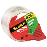 Scotch® Tough Grip Moving Packaging Tape With Dispenser, 3" Core, 1.88" X 54.6 Yds, Clear freeshipping - TVN Wholesale