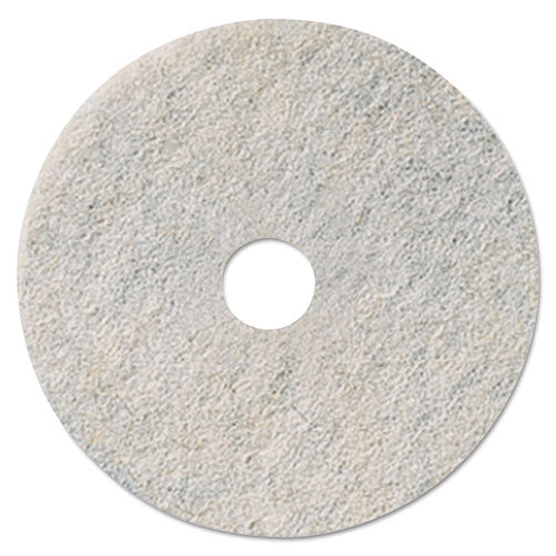 3M™ Niagara Natural Burnishing Pad, 27" Diameter, White, 5-carton freeshipping - TVN Wholesale