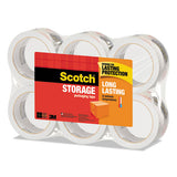 Scotch® Storage Tape, 3" Core, 1.88" X 54.6 Yds, Clear, 4-pack freeshipping - TVN Wholesale