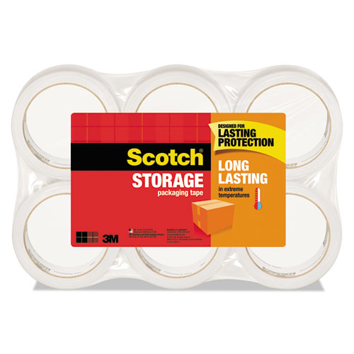 Scotch® Storage Tape, 3" Core, 1.88" X 54.6 Yds, Clear, 6-pack freeshipping - TVN Wholesale