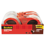 Scotch® 3750 Commercial Grade Packaging Tape With Dispenser, 3" Core, 1.88" X 54.6 Yds, Clear, 4-pack freeshipping - TVN Wholesale