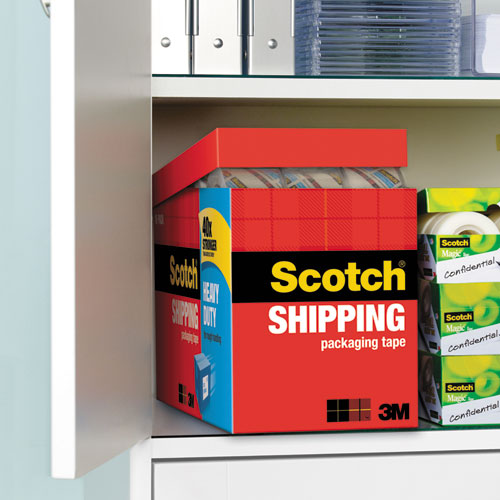 Scotch® 3850 Heavy-duty Packaging Tape Cabinet Pack, 3" Core, 1.88" X 54.6 Yds, Clear, 18-pack freeshipping - TVN Wholesale