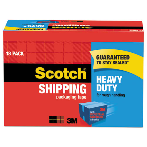 Scotch® 3850 Heavy-duty Packaging Tape Cabinet Pack, 3" Core, 1.88" X 54.6 Yds, Clear, 18-pack freeshipping - TVN Wholesale