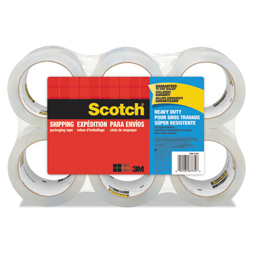 Scotch® 3850 Heavy-duty Packaging Tape With Dispenser, 3" Core, 1.88" X 54.6 Yds, Clear, 4-pack freeshipping - TVN Wholesale