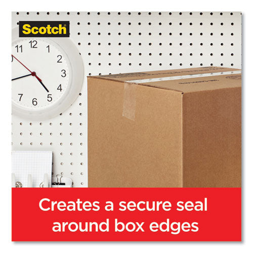 Scotch® Box Lock Shipping Packaging Tape, 3" Core, 1.88" X 54.6 Yds, Clear, 6-pack freeshipping - TVN Wholesale