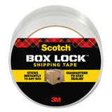 Scotch® Box Lock Shipping Packaging Tape, 3" Core, 1.88" X 54.6 Yds, Clear freeshipping - TVN Wholesale