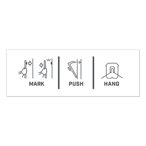 3M™ Claw Drywall Picture Hanger, Holds 15 Lbs, 5 Hooks And 5 Spot Markers, Stainless Steel freeshipping - TVN Wholesale