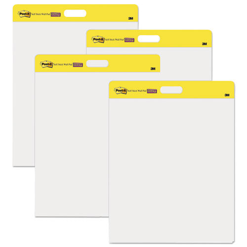 Post-it® Easel Pads Super Sticky Self-stick Wall Pad, Unruled, 20 White 20 X 23 Sheets, 4-carton freeshipping - TVN Wholesale