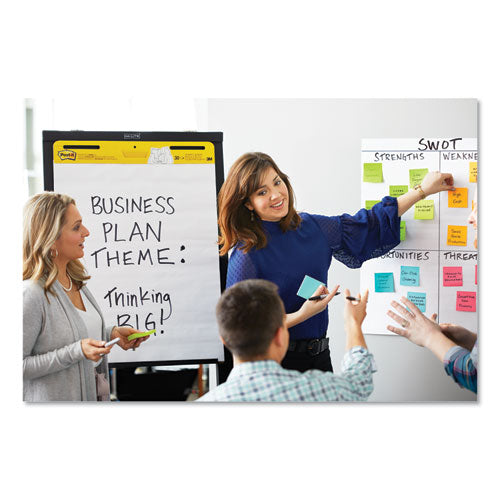 Post-it® Easel Pads Super Sticky Self-stick Wall Pad, Manuscript Format (primary 3" Rule), 20 White 20 X 23 Sheets, 2-pack freeshipping - TVN Wholesale