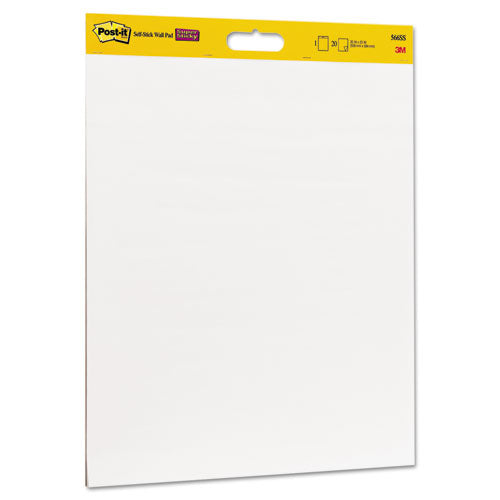 Post-it® Easel Pads Super Sticky Self-stick Wall Pad, Manuscript Format (primary 3" Rule), 20 White 20 X 23 Sheets, 2-pack freeshipping - TVN Wholesale