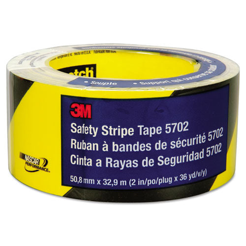 3M™ Safety Stripe Tape, 2" X 108 Ft, Black-yellow freeshipping - TVN Wholesale