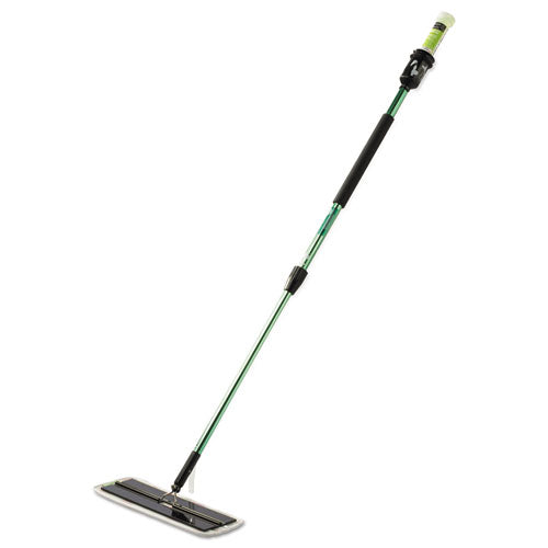 3M™ Easy Scrub Flat Mop Tool, 16 X 5 Head, 38" To 59.5" Green Aluminum Handle freeshipping - TVN Wholesale