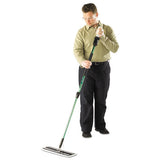 3M™ Easy Scrub Flat Mop Tool, 16 X 5 Head, 38" To 59.5" Green Aluminum Handle freeshipping - TVN Wholesale