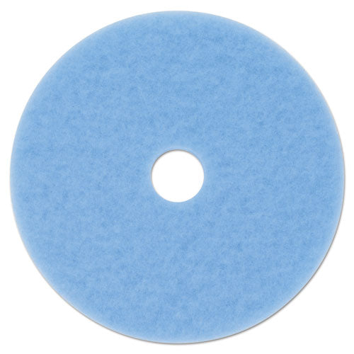 3M™ Hi-performance Burnish Pad 3050, 27" Diameter, Sky Blue, 5-carton freeshipping - TVN Wholesale