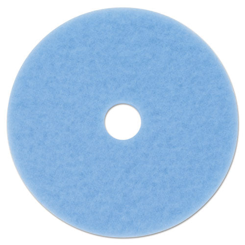 3M™ Hi-performance Burnish Pad 3050, 20" Diameter, Sky Blue, 5-carton freeshipping - TVN Wholesale