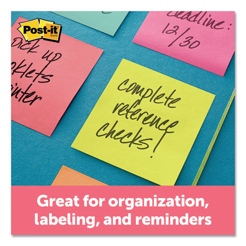 Post-it® Notes Original Pads In Poptimistic Colors, 3 X 3, Lined, 100 Notes-pad, 6 Pads-pack freeshipping - TVN Wholesale
