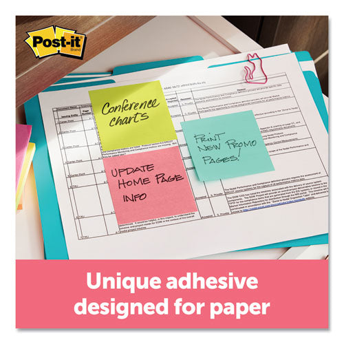 Post-it® Notes Original Pads In Poptimistic Colors, 3 X 5, Lined, 100 Notes-pad, 5 Pads-pack freeshipping - TVN Wholesale