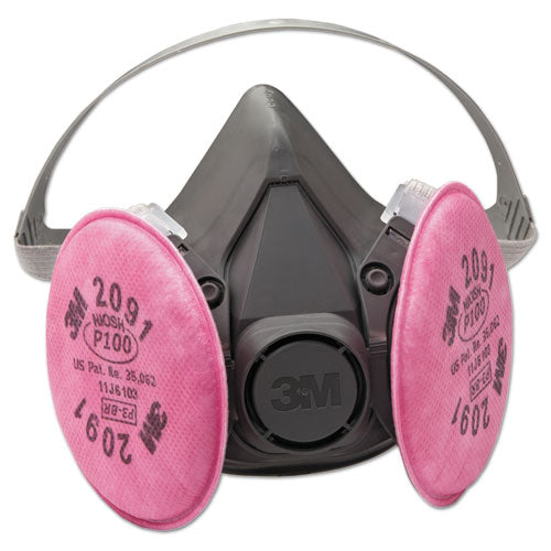3M™ Half Facepiece Respirator 6000 Series, Reusable freeshipping - TVN Wholesale