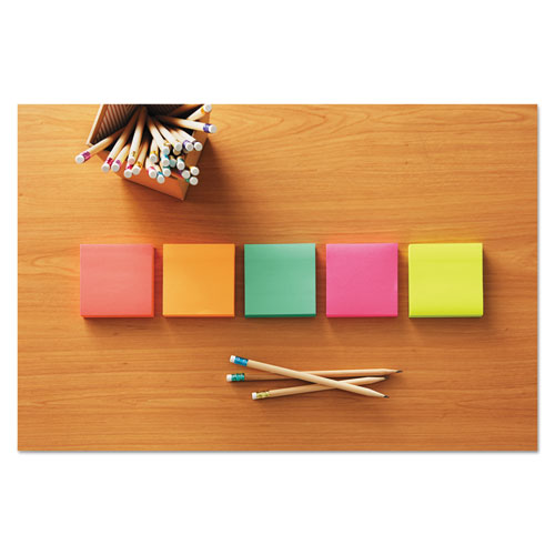 Post-it® Notes Original Pads In Poptimistic Colors, 3 X 3, 100 Notes-pad, 5 Pads-pack freeshipping - TVN Wholesale
