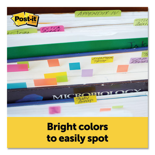 Post-it® Page Flag Markers, Assorted Brights, 50 Strips-pad, 4 Pads-pack freeshipping - TVN Wholesale