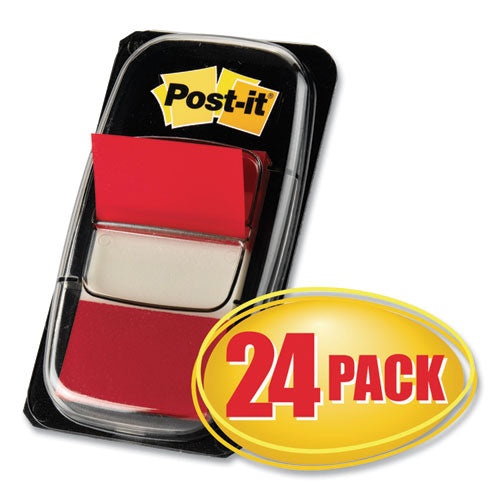 Post-it® 1" Flags Value Pack, Red, 50 Flags-dispenser, 24 Dispensers-pack freeshipping - TVN Wholesale