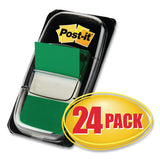 Post-it® 1" Flags Value Pack, Green, 50 Flags-dispenser, 24 Dispensers-pack freeshipping - TVN Wholesale