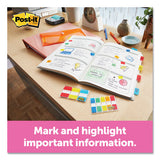 Post-it® Flags Page Flags In Desk Grip Dispenser, 1 X 1 3-4, Blue, 200-dispenser freeshipping - TVN Wholesale