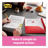 Post-it® Flags High Volume Flag Dispenser, "sign Here", Red, 200 Flags-dispenser freeshipping - TVN Wholesale