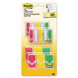 Post-it® Flags 1-2" And 1" Prioritization Page Flag Value Pack, Red-yellow-green, 320-pack freeshipping - TVN Wholesale