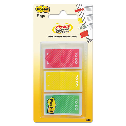Post-it® Flags Arrow Message 1" Page Flags, "sign Here", Blue-lime-orange, 60-pack freeshipping - TVN Wholesale