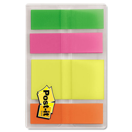 Post-it® Flags Highlighting Page Flags, 4 Bright Colors, 4 Dispensers, 1-2" X 1 3-4", 35-color freeshipping - TVN Wholesale
