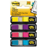 Post-it® Flags Small Page Flags In Dispensers, 0.5" X 1.75", Four Colors, 35-color, 4 Dispensers-pack freeshipping - TVN Wholesale