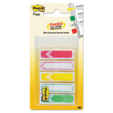 Post-it® Flags Arrow 1-2" Page Flags, Blue-green-purple-red-yellow, 20-color, 100-pack freeshipping - TVN Wholesale