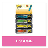 Post-it® Flags Arrow Message 1-2" Page Flags, Sign And Date, 4 Primary Colors, 20-dispenser, 4 Dispensers-pack freeshipping - TVN Wholesale