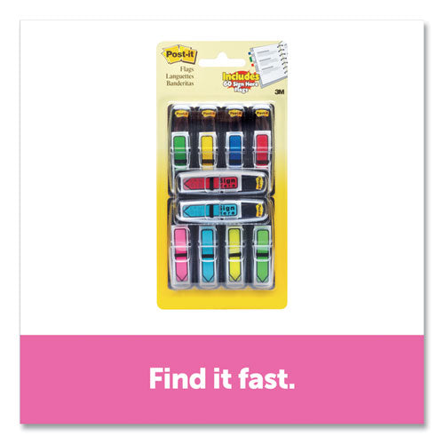 Post-it® Flags Arrow 1-2" Page Flags, Assorted Primary-brights, 252-pack freeshipping - TVN Wholesale