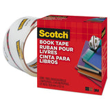 Scotch® Book Tape, 3" Core, 2" X 15 Yds, Clear freeshipping - TVN Wholesale